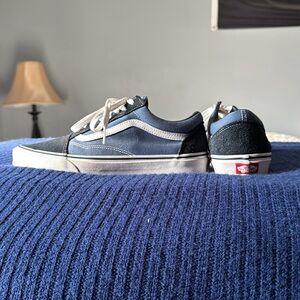 Vans Blue and White Sneakers